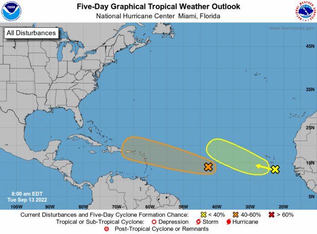 Aumenta probabilidad de desarrollo ciclónico de onda tropical