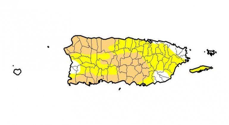 La sequía moderada se extiende a más municipios