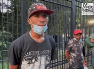 texas manda buses con decenas de migrantes a la residencia de kamala harris