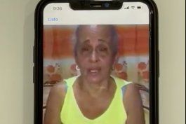 Una madre suplica desde Cuba ayuda para sus hijos detenidos por la dictadura. (Captura de pantalla)